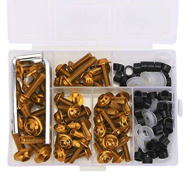 Imagem de SPYMINNPOO Boltos de Carenagem de Alumínio Billet Kit de Parafusos de Carenagem de Motocicletas 158pcs Parafusos de Universal Com Hardware Completo para o Pára - Traseiro Frente do Meio Frente