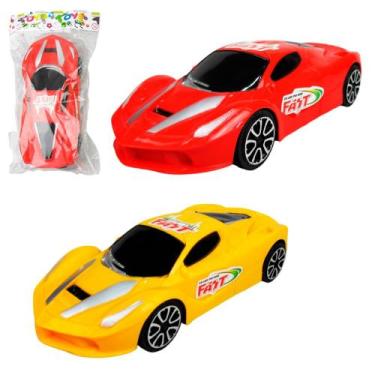 Imagem de Carrinho Fricção Lamborghini Grande Corrida Esportivo 27cm Carro Brinq