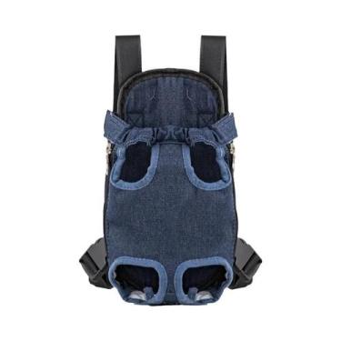 Imagem de Mochila Transportadora Para Cães E Gatos Em Malha Camuflada, Bolsa De 