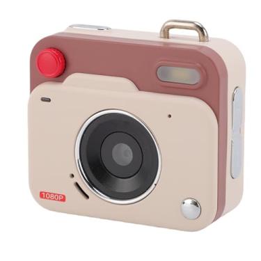 Imagem de VBESTLIFE Câmera Digital Pequena, Foto de 48 MP, Câmera Vlog Com Chaveiro de Vídeo 1080P Com 6 Filtros, Tela de 1,77 Polegadas, Compartilhamento Em Tempo Real OTG, para Viagens (Rosa)