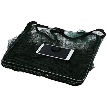 Imagem de Cosiki Rede de Armadilha de Pesca Dobrável Com Suportes de Aço Fortes para Capturar Caranguejo Lagosta Camarão-6 Furos Gaiola de Náilon para Entusiastas da Pesca (12 buracos)