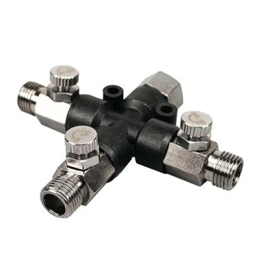 Imagem de Esquirla Escova divisora ​​para mangueira de ar, substituição eficiente e leve, 1" de três vias, acessórios de alto desempenho e resistentes.