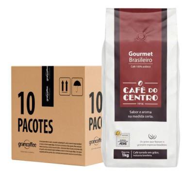 Imagem de Kit Grãos Café do Centro Gourmet Brasileiro 10kg Selo ABIC