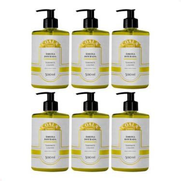 Imagem de Kit com 6 Sabonetes Líquidos 500ml Coala Ameixa Dourada - Coala Essênc