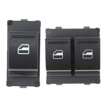 Imagem de [Substituição] 1SB959855 1SB959857 Interruptor único de janela elétrica para Volkwagen para VW para E-up para Skoda para Citigo para assento para MII 2012 2013 QCBQBI (Cor: um par), QCBQBI661