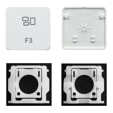 Imagem de GRMTRV Dobradiça individual de substituição para teclado Magic A2438 A2439 A2449 A2450 A3118 A3203 2021-2024 ano (tecla F3)