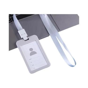 Imagem de Porta-Cartões De Plástico Colorido Com Cordão 510PCS Para Identificaçã