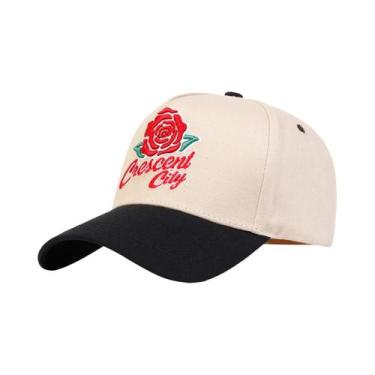 Imagem de Boné De Beisebol Unissex Ajustável Com Bordado De Cobra Em Forma De U,