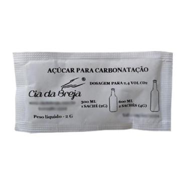 Imagem de Sachê De Açúcar Para Carbonatação - 730G (Aprox. 300 Un) - Ou