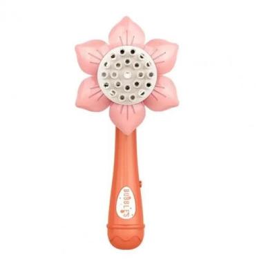 Imagem de Máquina De Bolhas De Sabão Elétrica Com 23 Furos Em Forma De Girassol,