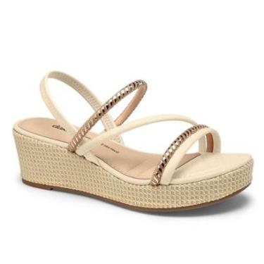 Imagem de Sandália Dakota Salto Médio Anabela - Feminina-Feminino