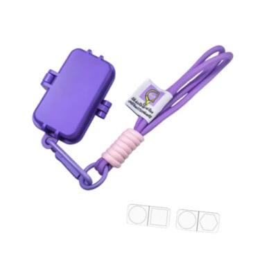 Imagem de Dynwave Estojo para giz de bilhar, porta-giz para taco de sinuca, portátil e compacto, ideal para iniciantes e entusiastas do esporte, Violento