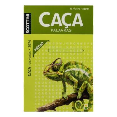 Imagem de Livro - Scottini Caça-Palavras (32p) N.2074 (Médio)