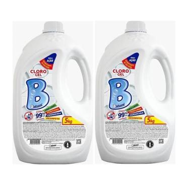 Imagem de KIT 2 Cloro Em Gel Limpeza Profunda 5 Litro Barbarex