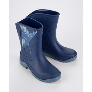 Imagem de Bota Galocha Infantil Grendene Kids Liga da Justiça Menino-Masculino
