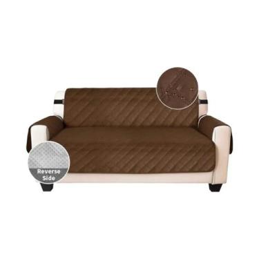 Imagem de Capa De Sofá Impermeável E Antiderrapante Com Faixas Elásticas Para An