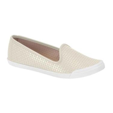 Imagem de Sapatilha Alpargatas Moleca 5109.712, Napa tresse branco off, 36