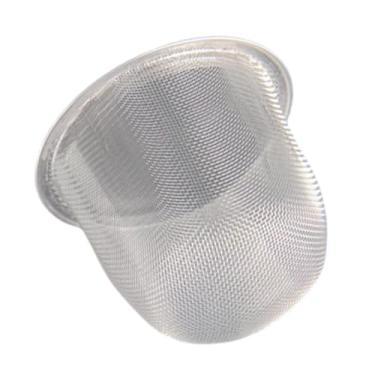 Imagem de DimyFew Infusor de Chá em Malha, Filtro para Bule, Coador Portátil em Malha com Inserto Metálico, aço Inoxidável para Bebidas, Fondue, Sopa, Limão, 6CM