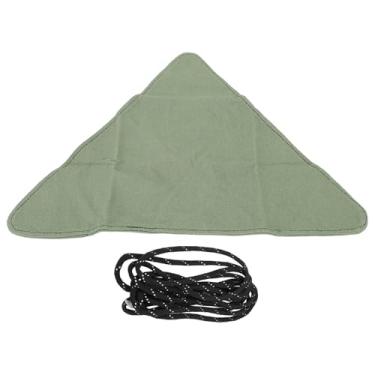 Imagem de SIWOTED Alça para exterior cadeira dobrável tecido reclinável dobrável com corda para pesca acampamento praia e quintal (DO Verde)