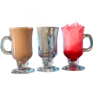 Imagem de Jogo de 6 Canecas de Vidro para Capuccino & Irish Coffee 230ml – Ideal para Nespresso, Café Especializado e Cantinho do Café (MODELO 230ML,6 UNIDADES CANECA)