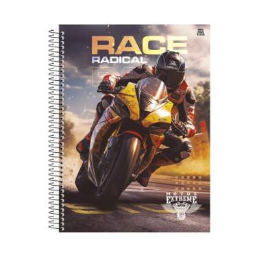 Imagem de Caderno Universitário Moto Radical 10 Matérias – 160 folhas
