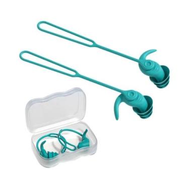 Imagem de Protetores De Ouvido De Silicone Impermeáveis Para Natação, Anti-ruído