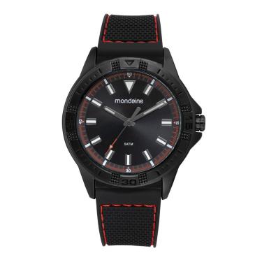 Imagem de Relogio Mondaine Masculino Ref: 99787gpmvpi2 Esportivo Black
