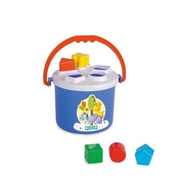 Imagem de Balde Infantil Didático - Ta Te Ti