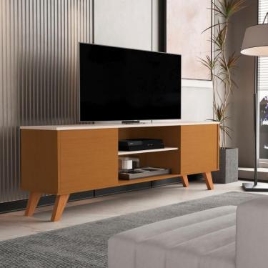 Imagem de Rack Tvs 60 Polegadas San Bernardino Cedro Off White