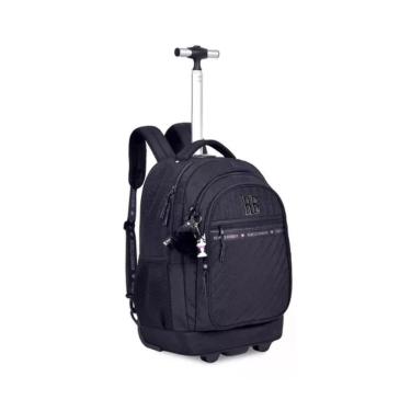 Imagem de Mochila De Carrinho 19" Rebecca Bonbon Preto Rb24519