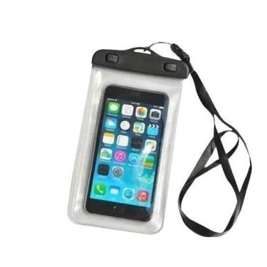 Imagem de Capa Bolsa Prova D'água Celular Impermeável Transparente