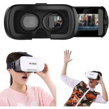 Imagem de Óculos Realidade Virtual Jogos E Videos Com Controle Bluetooth Vr Box