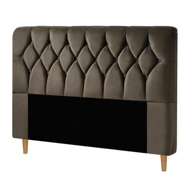 Imagem de Cabeceira Casal Estofada Castor Istambul Dobuê