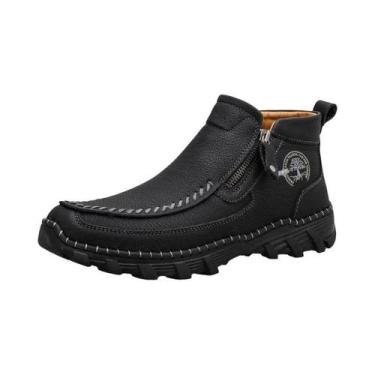 Imagem de Botas De Caminhada Masculinas plus Size De Cano Alto Antiderrapantes P