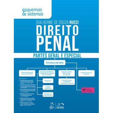 Imagem de Livro - Direito Penal - Partes Geral e Especial - Esquemas & Sistemas 