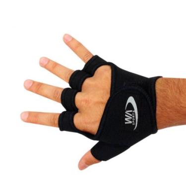 Imagem de Luva de halteres para academia musculação WA neoprene - Unissex, M