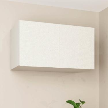 Imagem de Ponte Modular Solteiro 100% Mdf 2 Portas Orion Cabecasa Madeiraoriginals Aveia/Linho