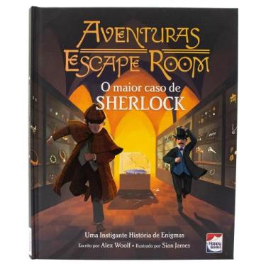 Imagem de Livro - Aventuras Escape Room: O Maior Caso de Sherlock