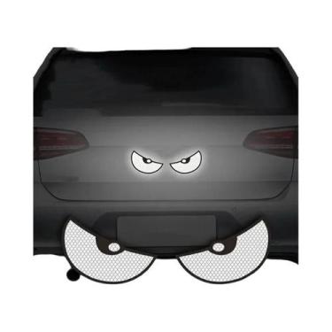 Imagem de Adesivos Refletivos Para Motocicletas E Carros Com Olho De Diabo, 2 Pe
