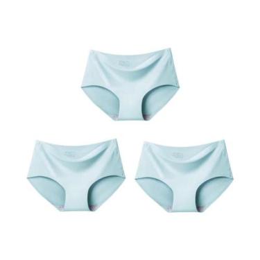 Imagem de Conjunto De Calcinhas Sem Costura De Cintura Baixa Para Mulheres, Ling
