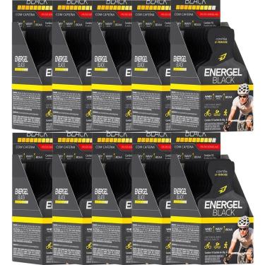 Imagem de Kit 10X Energel Black - 10 Sachês Frutas Vermelhas - BodyAction-Masculino