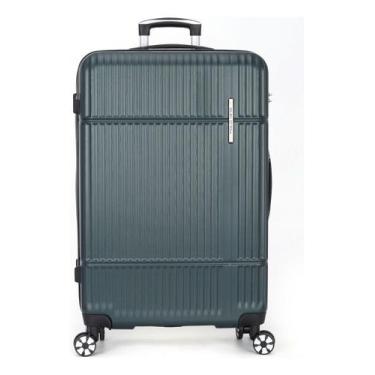 Imagem de Mala De Viagem Média Com Rodinhas Giro 360 23kg Polo King, Verde, Mf10