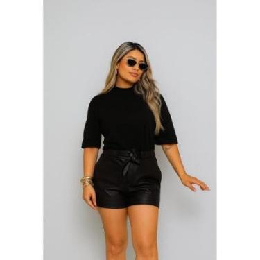 Imagem de Cropped D Bell Outlet Fashion Preto-Feminino