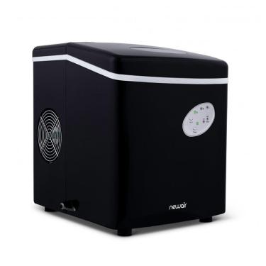 Imagem de Máquina de Gelo Automática Portátil Produz até 12kg, 24H, Cor, 110v, NEWAIR AI 100BK, Preto