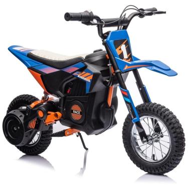 Imagem de Moto Elétrica Off Road Infantil a Bateria 24V com Motor de 250W, Atinge 22 KM, H, PALBYS, Verde