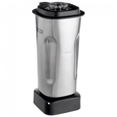 Imagem de Hamilton Beach Rio - Recipiente de Aço Inoxidável 950ml com Lâmina e Tampa para Liquidificadores Selecionados