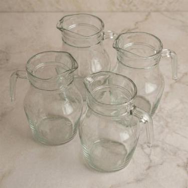 Imagem de Conjunto 4 Jarras De Vidro Para Sucos Naturais Refrigerante Água Gelad