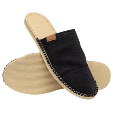 Imagem de Alpargata Havainas Sapatilha Mule Unissex - Preta - Havaianas, Preto, 