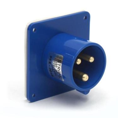 Imagem de Plugue Fixo de Embutir Strahl 2P+T 16A 200/250V