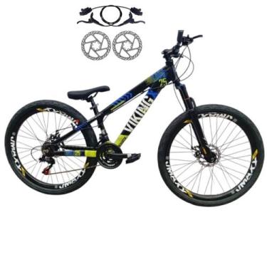 Imagem de Bicicleta Aro 26 Vikingx Tuff 25 Cambio Importado 24 Velocidades Rodas